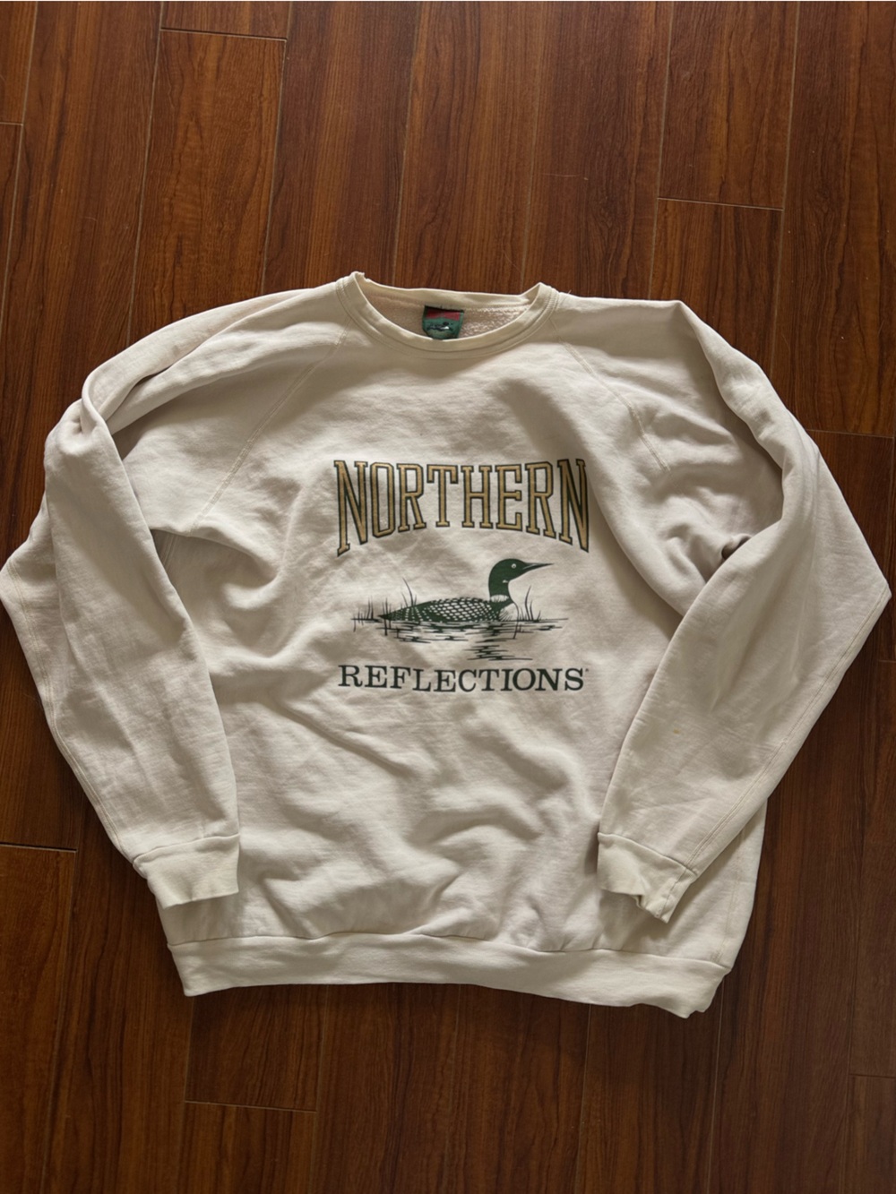Vintage northern reflections bird logo crewneck size XL
